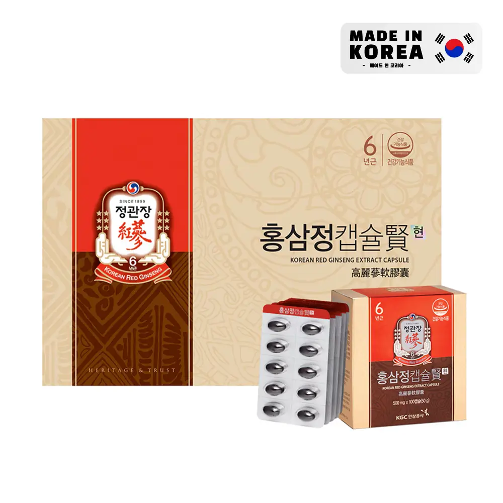 Korean red ginseng extract Capsule 2
