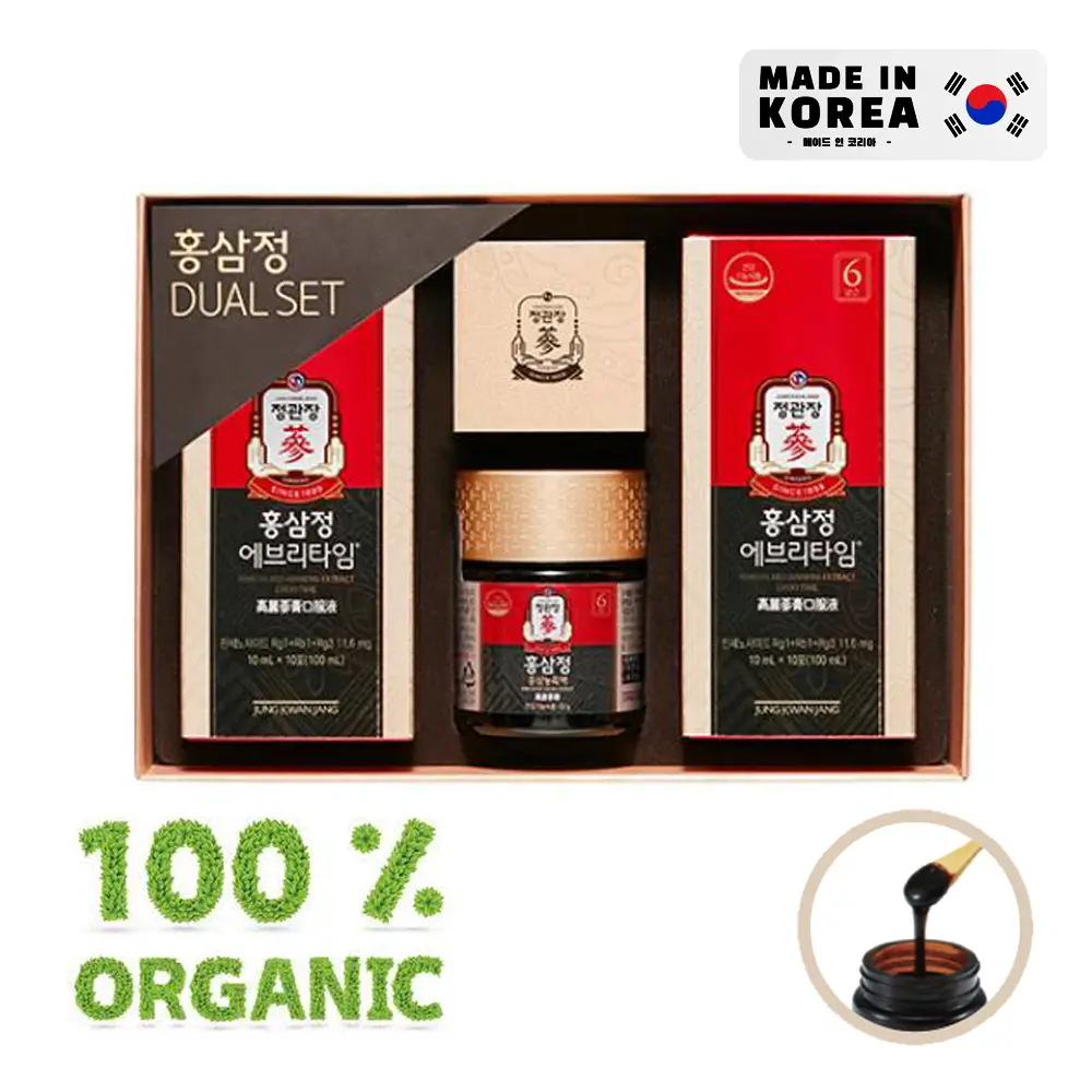 jung kwan jang korean red ginseng extract dual set